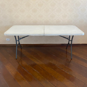 310103 - MESA PRANCHÃO PLASTICO BRANCA 1,80 X 0,90