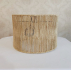 090301 - LUMINÁRIA BEGE REDONDA SISAL 26X36CM