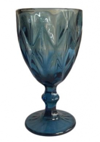 270118 - TAÇA DIAMOND AZUL MARINHO 300ML