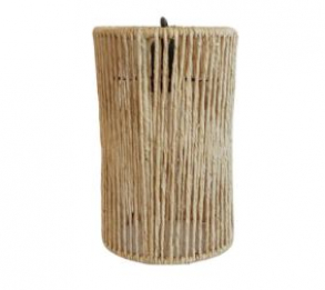 090303 - LUMINÁRIA BEGE SISAL P 15X25CM 