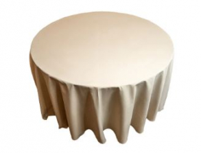 020204 - TOALHA BEGE 3.00MTS REDONDA GORGURÃO