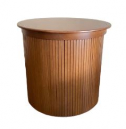 310557 - CILINDRO MADEIRA BASE RIPADA M 80X80X70CM