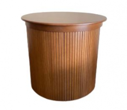 310558 - CILINDRO MADEIRA BASE RIPADA G 90X90X80CM