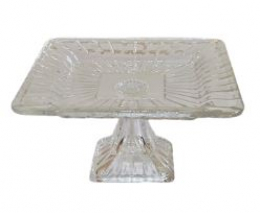 131311 - SUPORTE DE VIDRO QUADRADO 19X19X10CM