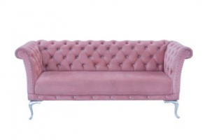 310809 - SOFÁ ROSE QUEEN STRASS 190X70X8CM