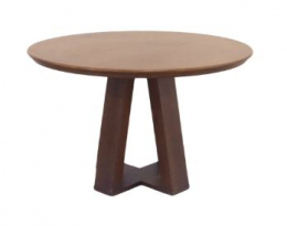 310523 - MESA UNIQUE REDONDA DE MADEIRA 120X120X78CM