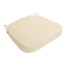 321201 - ALMOFADA CREME CADEIRA TIFFANY 40X40X03CM