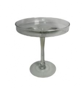 131312 - SUPORTE DE VIDRO REDONDO P 18X29CM