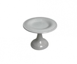 130102 - SUPORTE BRANCO EM CERÂMICA 11X14CM