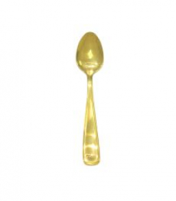 270314 - COLHER DE SOBREMESA GOLD 16,5CM 