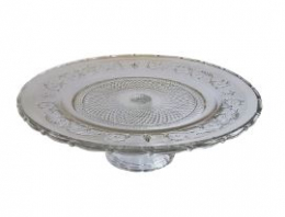 131309 - SUPORTE DE DOCES VIDRO 30X10CM