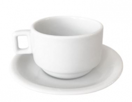 270702 - XÍCARA CHÁ BRANCA COM PIRES 180ML