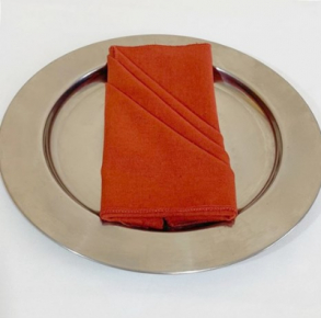 010401 - GUARDANAPO TERRACOTA LINHO 40X40CM