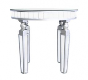 310202 - MESA ESPELHADA REDONDA 90X80CM