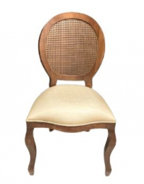 300404- CADEIRA MEDALHÃO C/ TELA 0.51X0.49X1.01M