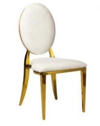 310743 - CADEIRA DOURADA LUXO 49X50X98CM