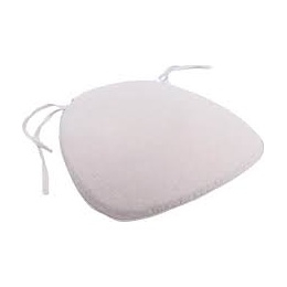 321202 - ALMOFADA BRANCA CADEIRA TIFFANY 40X40X03CM
