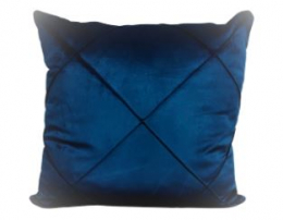 321004 - ALMOFADA AZUL MARINHO LOSANGO 50X50CM