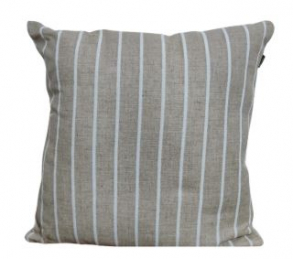 321013 - ALMOFADA AREIA LISTRAS BRANCO 50X50CM