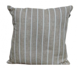321013 - ALMOFADA AREIA LISTRAS BRANCO 50X50CM