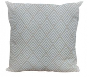 321016 - ALMOFADA BEGE DETALHES BRANCO 50X50CM