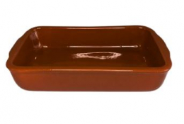 260905 - TRAVESSA RETANGULAR BARRO G 4.0 LITROS 43X26