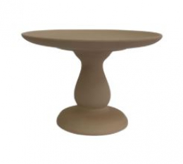 130501 - SUPORTE DE CERÂMICA NUDE FOSCO P 23X16CM