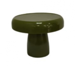 130911 - SUPORTE DE CERÂMICA VERDE MILITAR 22X16CM