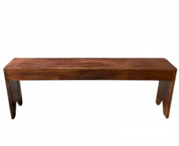 310605 - BANCO DE MADEIRA CERIMONIAL 150X30X53CM