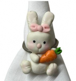 090207 - PORTA GUARDANAPO COELHO