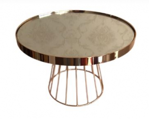 200206 - BOLEIRA DOURADA ALTO RIPAS  30X20CM