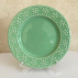 270506 - PRATO VERDE MENTA DE MESA PORCELANA 26CM