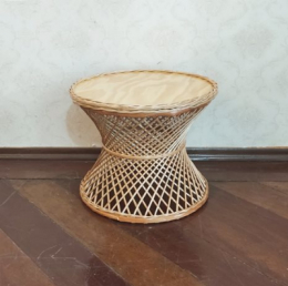 310578 - MESA AMPULHETA DE VIME M 52X52X41CM