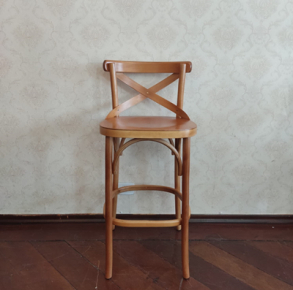 310604 - BANQUETA DE MADEIRA PARA MESA BISTRÔ 45X104CM