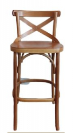 310604 - BANQUETA DE MADEIRA PARA MESA BISTRÔ 45X104CM