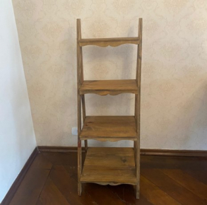 311105 - ESCADA PARA LEMBRANCINHA RUSTICA CLARA 44X120CM