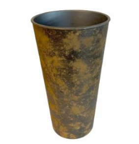 120604 - VASO RUSTICO FERRUGEM G 22X40CM