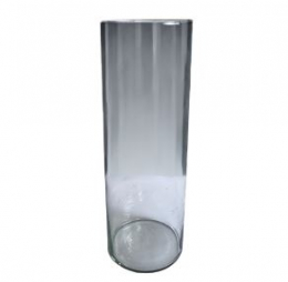 121307 - VASO DE VIDRO CILINDRO M 10X30CM
