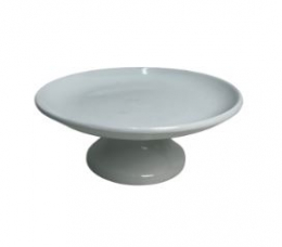 130105 - SUPORTE BRANCO EM PORCELANA P 22X08CM