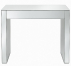 310915 - MESA APARADORA ESPELHADA 130X45X75CM