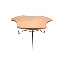 310747 - MESA DE CENTRO RAYON NATURAL 80X80X40CM