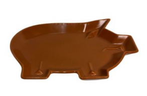  260912 - TRAVESSA PORQUINHO BARRO 29X17X02CM