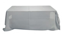 020601 - TOALHA BRANCA OXFORD RETANGULAR 2,20X2,00MTS