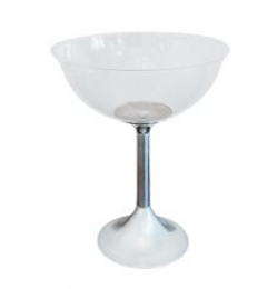 261002 - CHAMPANHEIRA BASE ALUMÍNIO 55X75CM 33LTS SUP. ATÉ 20KG