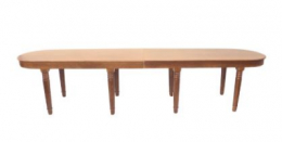 310542 - MESA BIPARTIDA INGLESA OVAL 322X80X80CM