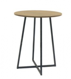 310733 - MESA APOIO FERRO PÉ X PRETA 70X74CM