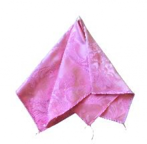 010109 - GUARDANAPO ROSE JACQUARD ADAMASCADO 40X40CM